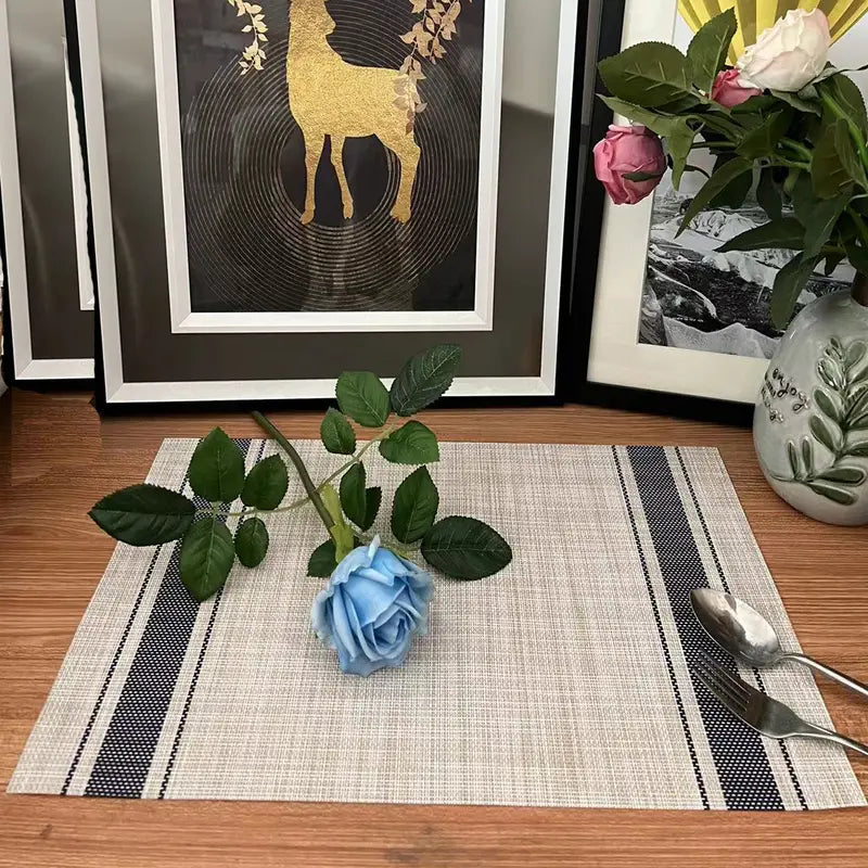 Japanese Simple Table Mat - Eco-Friendly Non-Slip Design
