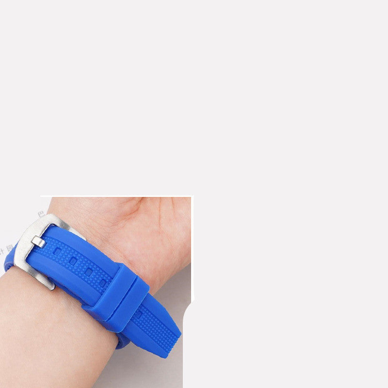 Breathable Silicone Strap Accessories Black Brown White