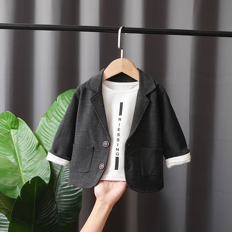 Boy's Suit Two Pieces Children Clothes Spring And Autumn