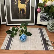 Japanese Simple Table Mat - Eco-Friendly Non-Slip Design