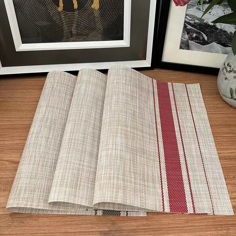 Japanese Simple Table Mat - Eco-Friendly Non-Slip Design