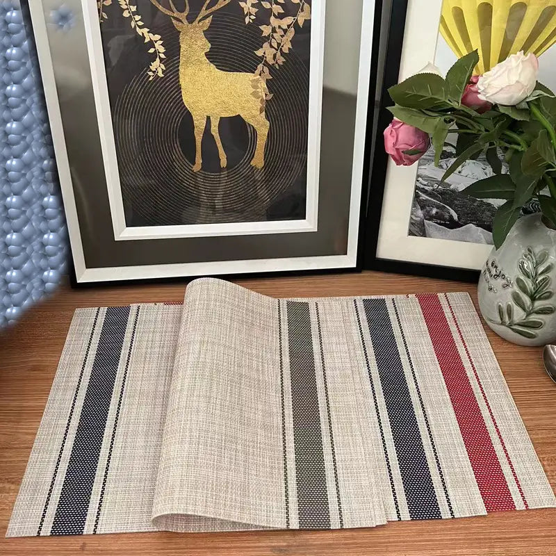 Japanese Simple Table Mat - Eco-Friendly Non-Slip Design