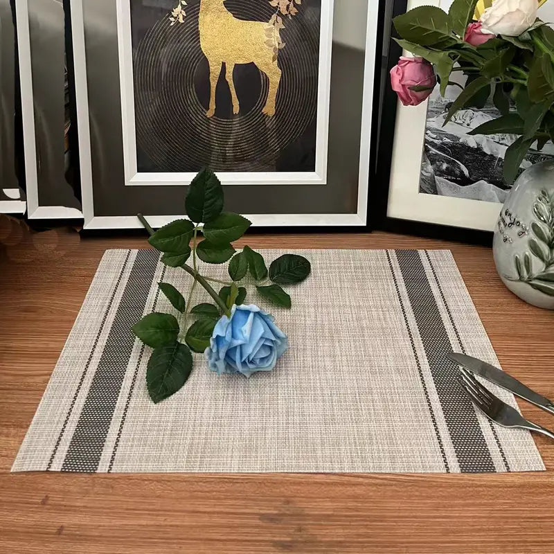 Japanese Simple Table Mat - Eco-Friendly Non-Slip Design