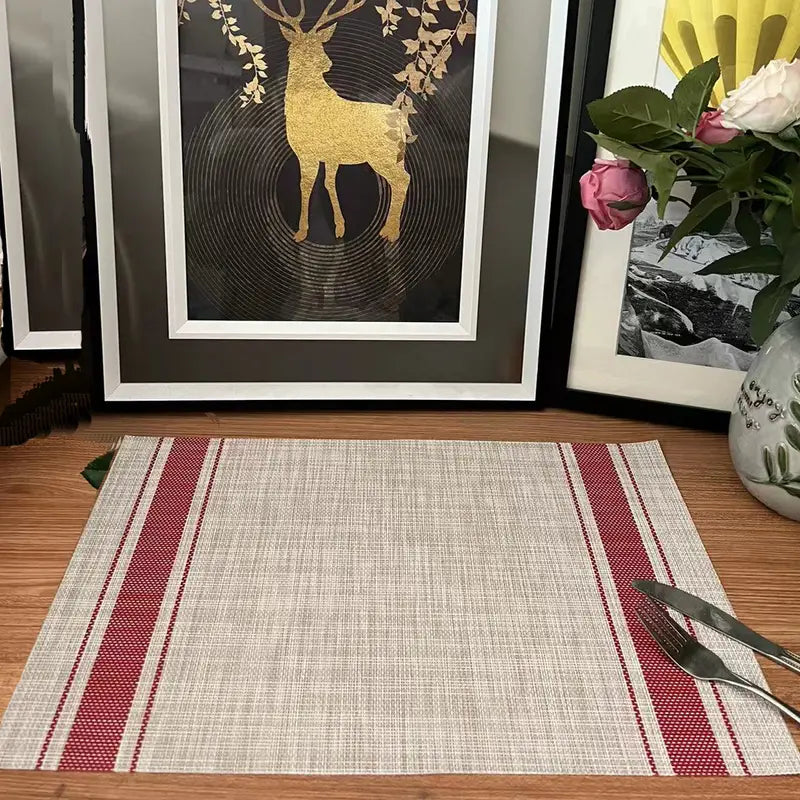 Japanese Simple Table Mat - Eco-Friendly Non-Slip Design